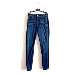 Joe's High Rise Skinny Ankle Jeans (Dark)